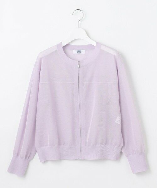 J.PRESS / ジェイプレス ブルゾン | 【洗える】SHEER LIGHT ニット ブルゾン | 詳細13