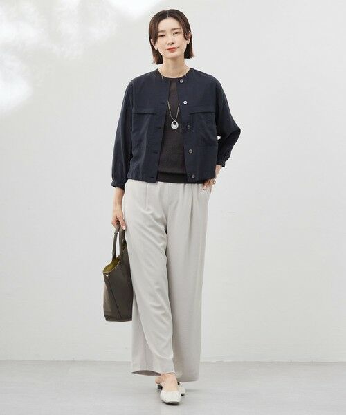 J.PRESS / ジェイプレス ニット・セーター | 【WEB限定カラーあり・洗える】Vis/Peスパーク ストライプ ニット | 詳細15