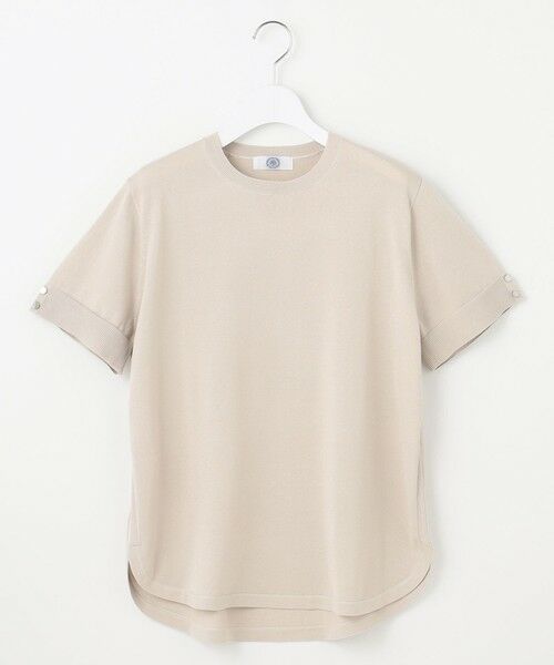 J.PRESS / ジェイプレス ニット・セーター | 【洗える】COTTON POLYESTER 袖ボタン ニット | 詳細2