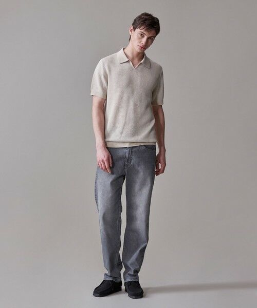 J.PRESS / ジェイプレス ポロシャツ | 【HTBRID LINEN】スキッパーニット ポロシャツ | 詳細7
