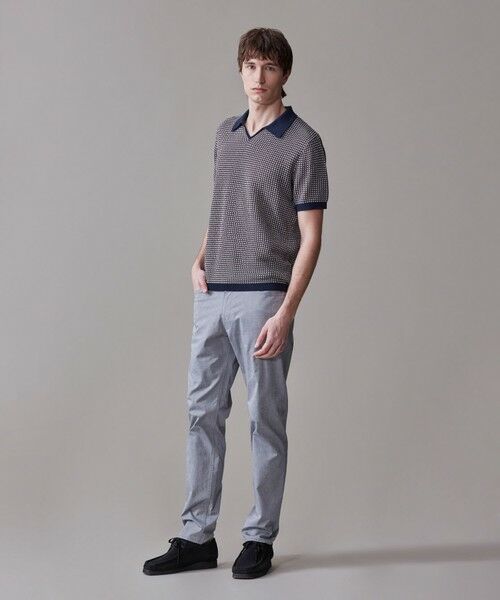 A.PRESSE 24SS スキッパーニット ポロ サイズ2 A.PRESSE - アプレッセ24SS Cotton Knit S/S Polo Shirts (24SAP