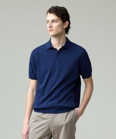 J.PRESS / ジェイプレス ポロシャツ | 機能×縫製?快適な着心地 「高見え」ニットポロ【接触冷感 / 洗える】ホールガーメントニット ポロシャツ