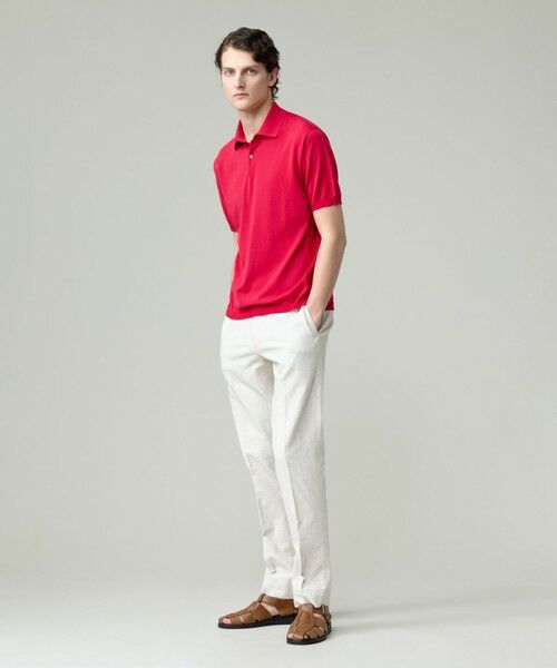 J.PRESS / ジェイプレス ポロシャツ | 機能×縫製?快適な着心地 「高見え」ニットポロ【接触冷感 / 洗える】ホールガーメントニット ポロシャツ | 詳細11