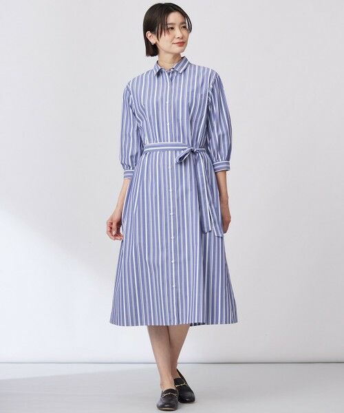 J.PRESS / ジェイプレス ミニ丈・ひざ丈ワンピース | 【洗える・接触冷感・UVケア】エステネージュ シャツ ワンピース | 詳細21