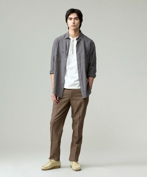 J.PRESS / ジェイプレス スラックス・ドレスパンツ | 【ウォッシャブル可】コンフォートストレッチリネン スラックス | 詳細10