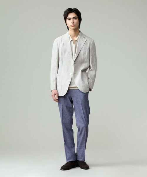 J.PRESS / ジェイプレス スラックス・ドレスパンツ | 【ウォッシャブル可】コンフォートストレッチリネン スラックス | 詳細15