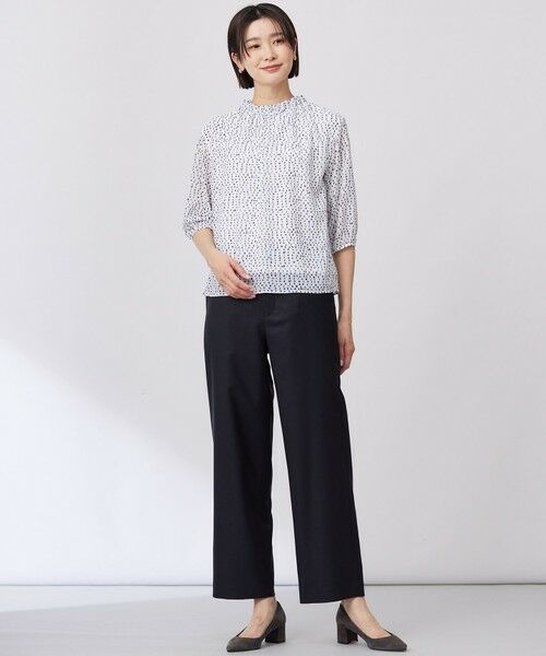 J.PRESS / ジェイプレス その他パンツ | 【セットアップ対応・洗える・UV加工・吸水速乾】OXIJEWELストレッチ ストレート パンツ | 詳細1