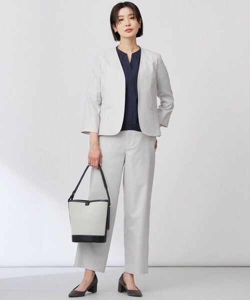 J.PRESS / ジェイプレス その他パンツ | 【セットアップ対応・洗える・UV加工・吸水速乾】OXIJEWELストレッチ ストレート パンツ | 詳細30