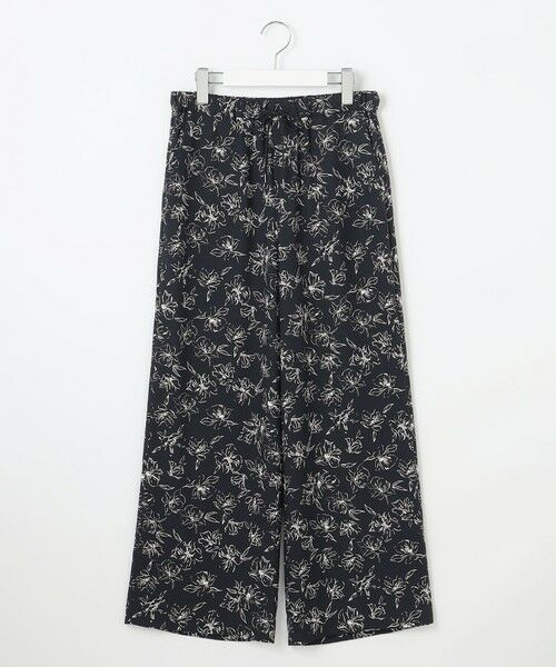 J.PRESS / ジェイプレス その他パンツ | 【洗える】ラインフラワープリント ワイドパンツ | 詳細13