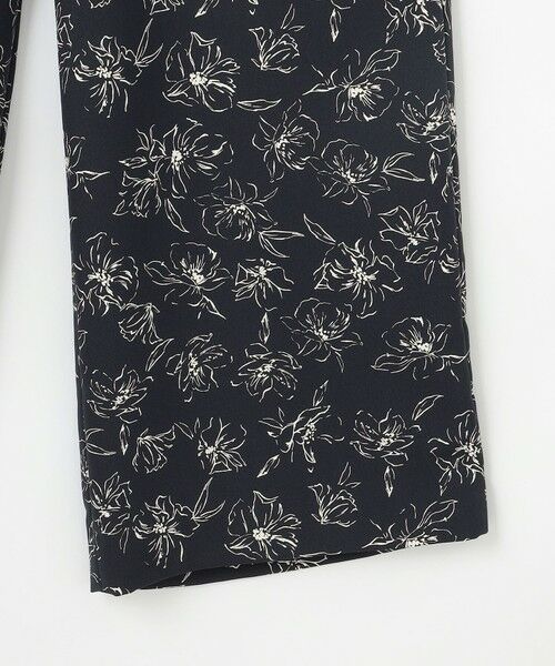 J.PRESS / ジェイプレス その他パンツ | 【洗える】ラインフラワープリント ワイドパンツ | 詳細18