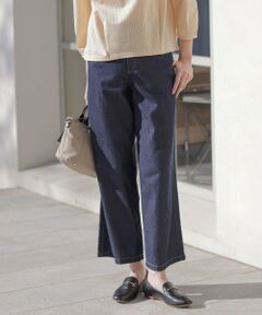 J.PRESS / ジェイプレス デニムパンツ | 【洗える】5ozバージラコンパクト デニム セミワイドパンツ