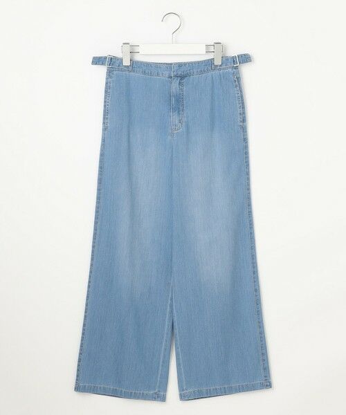 J.PRESS / ジェイプレス デニムパンツ | 【洗える】5ozバージラコンパクト デニム セミワイドパンツ | 詳細9