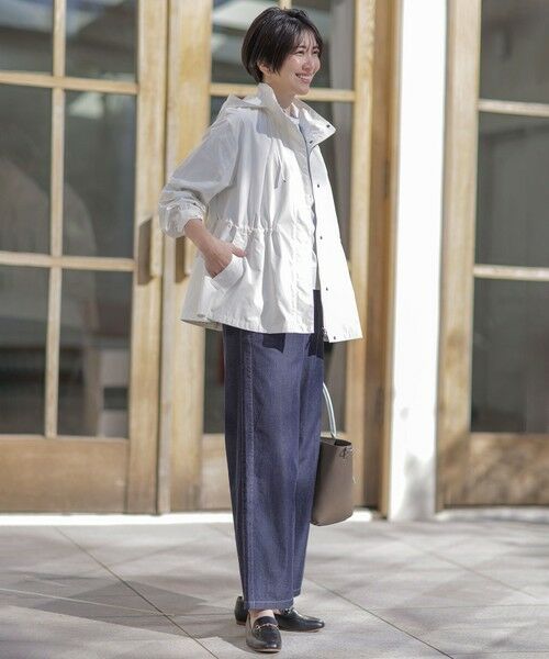 J.PRESS / ジェイプレス デニムパンツ | 【洗える】5ozバージラコンパクト デニム セミワイドパンツ | 詳細18