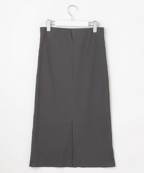 J.PRESS / ジェイプレス ミニ・ひざ丈スカート | 【洗える】リブ ナロー スカート | 詳細10