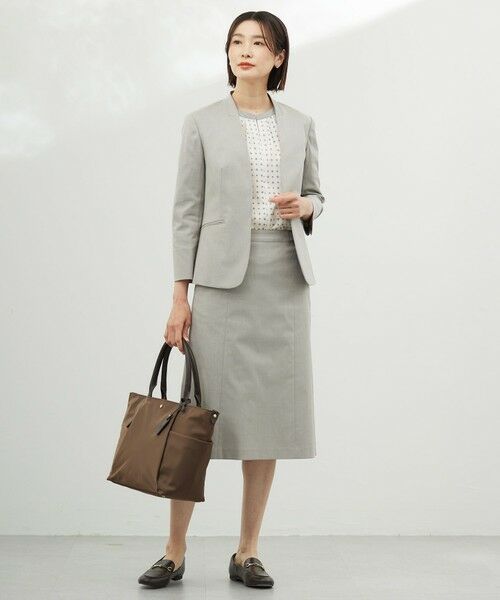 J.PRESS / ジェイプレス ミニ・ひざ丈スカート | 【セットアップ対応・洗える・撥水】コットンFITTY スカート | 詳細18