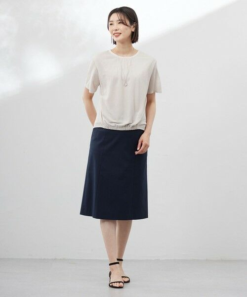 J.PRESS / ジェイプレス ミニ・ひざ丈スカート | 【セットアップ対応・洗える・撥水】コットンFITTY スカート | 詳細27