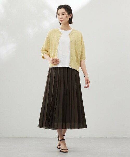 J.PRESS / ジェイプレス ロング・マキシ丈スカート | 【洗える】シアータフタ プリーツ スカート | 詳細10