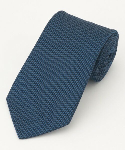 J.PRESS/ジェイプレス 【JAPANESE SILK FRESCO TIE COLLECTION】無地ネクタイ ブルー系 F J.PRESS/ジェイプレス 【JAPANESE SILK FRESCO TIE COLLECTION】無地ネクタイ ブルー系 F
