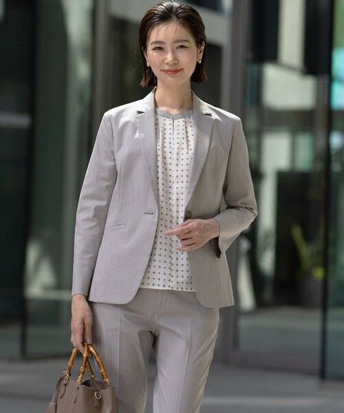 J.PRESS / ジェイプレス シャツ・ブラウス | 【洗える】ジオメトリックプリント ブラウス | 詳細2