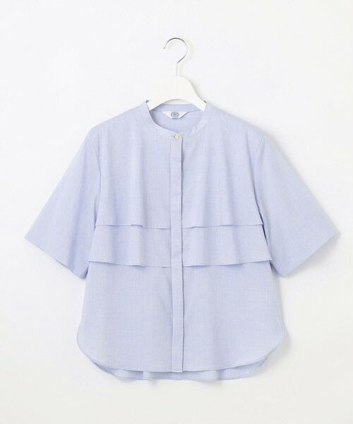 J.PRESS / ジェイプレス シャツ・ブラウス | 【洗える】ラミーポプリン ティアード ブラウス | 詳細2