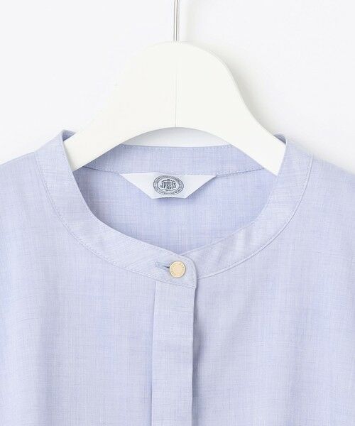 J.PRESS / ジェイプレス シャツ・ブラウス | 【洗える】ラミーポプリン ティアード ブラウス | 詳細3