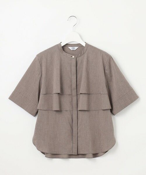 J.PRESS / ジェイプレス シャツ・ブラウス | 【洗える】ラミーポプリン ティアード ブラウス | 詳細15