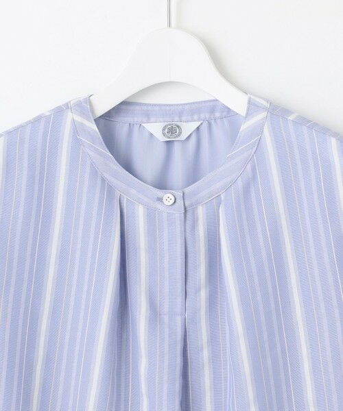 J.PRESS / ジェイプレス シャツ・ブラウス | 【洗える】SHEERストライプ クルーネック ブラウス | 詳細10