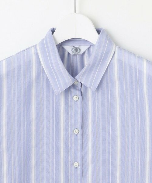 J.PRESS / ジェイプレス シャツ・ブラウス | 【洗える】SHEERストライプ ペプラム シャツ ブラウス | 詳細8