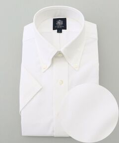 J.PRESS / ジェイプレス シャツ・ブラウス | 【PREMIUM PLEATS / 形態安定】ピンオックス 半袖シャツ / B.D.