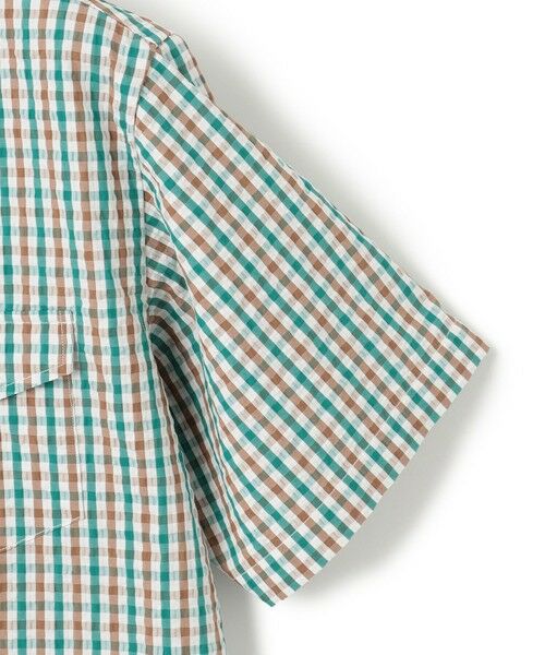 J.PRESS / ジェイプレス シャツ・ブラウス | 風が通るシアサッカーの清涼感【吸水速乾 / 高通気性】【クールマックス】サッカーギンガムチェック シャツ / B.D. | 詳細11