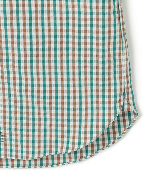 J.PRESS / ジェイプレス シャツ・ブラウス | 風が通るシアサッカーの清涼感【吸水速乾 / 高通気性】【クールマックス】サッカーギンガムチェック シャツ / B.D. | 詳細13