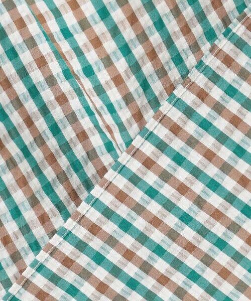 J.PRESS / ジェイプレス シャツ・ブラウス | 風が通るシアサッカーの清涼感【吸水速乾 / 高通気性】【クールマックス】サッカーギンガムチェック シャツ / B.D. | 詳細16