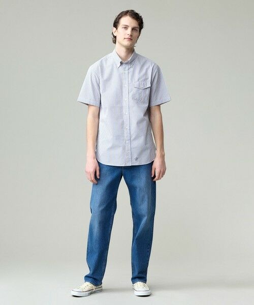 J.PRESS / ジェイプレス シャツ・ブラウス | 風が通るシアサッカーの清涼感【吸水速乾 / 高通気性】【クールマックス】サッカーストライプ シャツ / B.D. | 詳細3