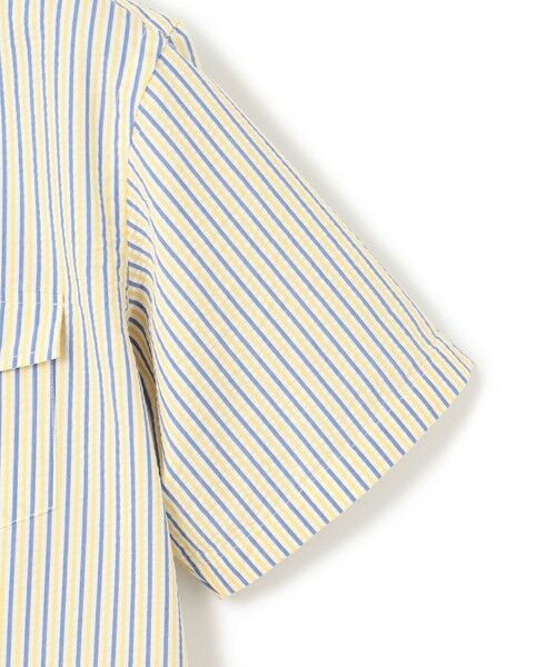 J.PRESS / ジェイプレス シャツ・ブラウス | 風が通るシアサッカーの清涼感【吸水速乾 / 高通気性】【クールマックス】サッカーストライプ シャツ / B.D. | 詳細11