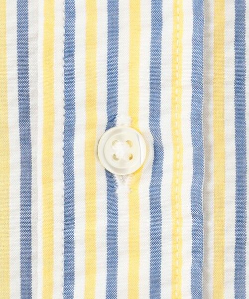 J.PRESS / ジェイプレス シャツ・ブラウス | 風が通るシアサッカーの清涼感【吸水速乾 / 高通気性】【クールマックス】サッカーストライプ シャツ / B.D. | 詳細14