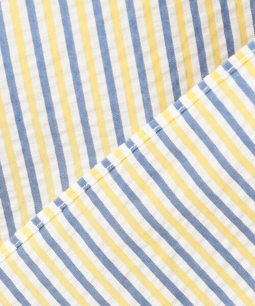 J.PRESS / ジェイプレス シャツ・ブラウス | 風が通るシアサッカーの清涼感【吸水速乾 / 高通気性】【クールマックス】サッカーストライプ シャツ / B.D. | 詳細16