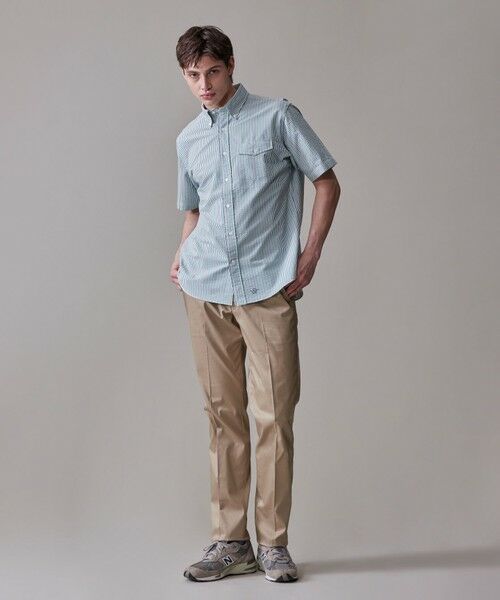 J.PRESS / ジェイプレス シャツ・ブラウス | 風が通るシアサッカーの清涼感【吸水速乾 / 高通気性】【クールマックス】サッカーストライプ シャツ / B.D. | 詳細20