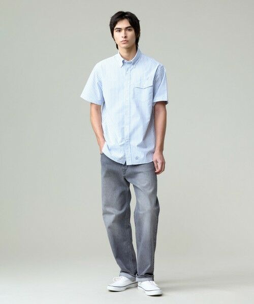 J.PRESS / ジェイプレス シャツ・ブラウス | 風が通るシアサッカーの清涼感【吸水速乾 / 高通気性】【クールマックス】サッカーストライプ シャツ / B.D. | 詳細22