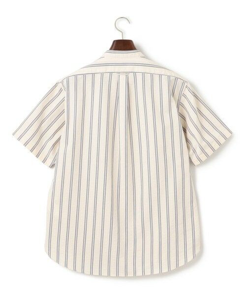 J.PRESS / ジェイプレス シャツ・ブラウス | 風が通るシアサッカーの清涼感【吸水速乾 / 高通気性】【クールマックス】サッカ−マルチストライプ シャツ / バンドカラー | 詳細6