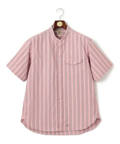 J.PRESS / ジェイプレス シャツ・ブラウス | 風が通るシアサッカーの清涼感【吸水速乾 / 高通気性】【クールマックス】サッカ−マルチストライプ シャツ / バンドカラー | 詳細18