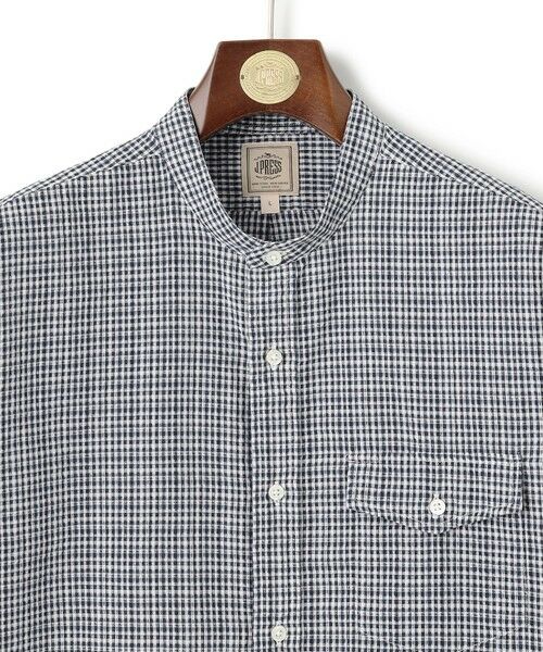 J.PRESS / ジェイプレス シャツ・ブラウス | 真夏を乗り切る爽快感と機能性【吸水速乾 / 接触冷感 / 高通気性 / ウォッシャブル】サッカーチェック シャツ / バンドカラー | 詳細11