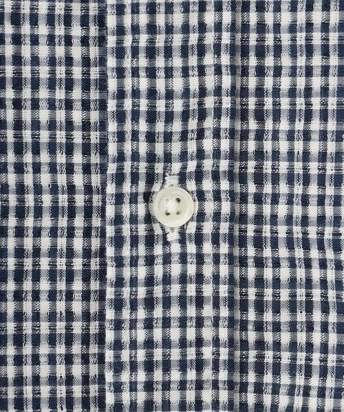 J.PRESS / ジェイプレス シャツ・ブラウス | 真夏を乗り切る爽快感と機能性【吸水速乾 / 接触冷感 / 高通気性 / ウォッシャブル】サッカーチェック シャツ / バンドカラー | 詳細15