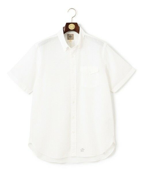 J.PRESS / ジェイプレス シャツ・ブラウス | 真夏を乗り切る爽快感と機能性【吸水速乾 / 接触冷感 / 高通気性 / ウォッシャブル】サッカー シャツ / B.D. | 詳細4