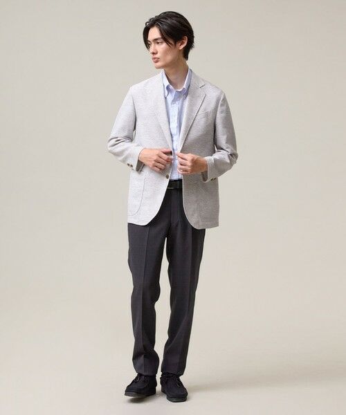 J.PRESS / ジェイプレス テーラードジャケット | 暑い中でも共にしたくなる理由がある【WEB限定】【吸水速乾 / 洗える / 超軽量 / ストレッチ】ブリーザブルレノクロス ジャケット | 詳細3