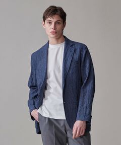 WEB・一部店舗限定】フレーキーシルクリネン ジャケット / J
