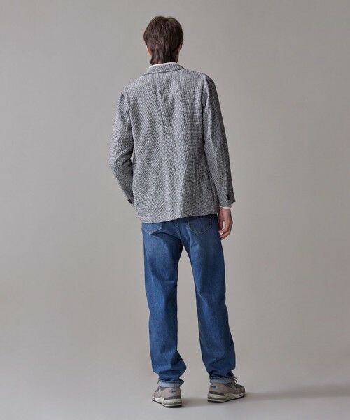 J.PRESS / ジェイプレス テーラードジャケット | リネン×シアサッカーの清涼感【高通気性】ストレッチリネンシアサッカー ジャケット | 詳細7