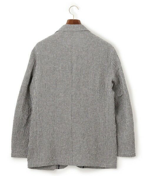 J.PRESS / ジェイプレス テーラードジャケット | リネン×シアサッカーの清涼感【高通気性】ストレッチリネンシアサッカー ジャケット | 詳細9