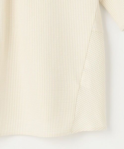 J.PRESS / ジェイプレス カットソー | 【洗える・抗菌防臭・吸水速乾】サッカージャージー ペプラム カットソー | 詳細12