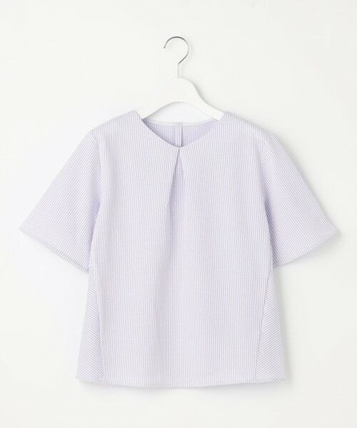 J.PRESS / ジェイプレス カットソー | 【洗える・抗菌防臭・吸水速乾】サッカージャージー ペプラム カットソー | 詳細22