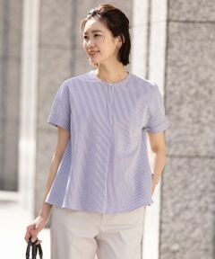 J.PRESS ジェイプレス 花柄カットソー ジェイプレス セール】 【WEB限定カラーあり・抗菌消臭・吸水速乾】サッカー